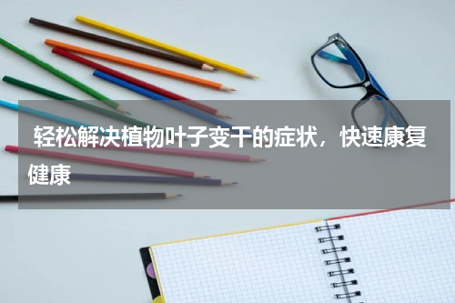  轻松解决植物叶子变干的症状，快速康复健康