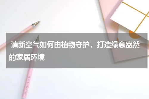  清新空气如何由植物守护，打造绿意盎然的家居环境 
