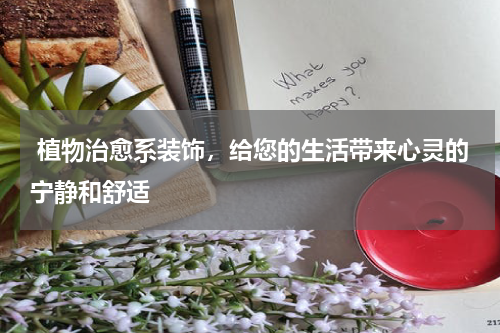  植物治愈系装饰，给您的生活带来心灵的宁静和舒适