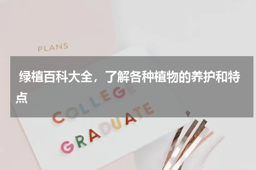  绿植百科大全，了解各种植物的养护和特点