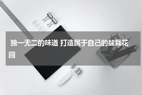  独一无二的味道 打造属于自己的盆栽花园