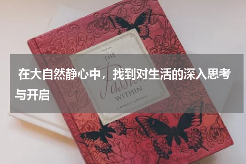  在大自然静心中，找到对生活的深入思考与开启