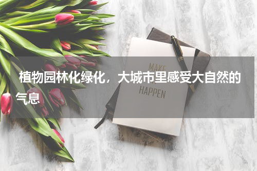  植物园林化绿化，大城市里感受大自然的气息