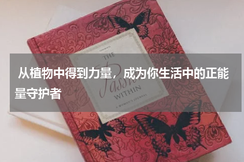  从植物中得到力量，成为你生活中的正能量守护者