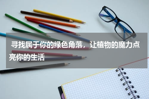  寻找属于你的绿色角落，让植物的魔力点亮你的生活