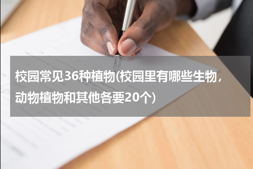 校园常见36种植物(校园里有哪些生物，动物植物和其他各要20个)