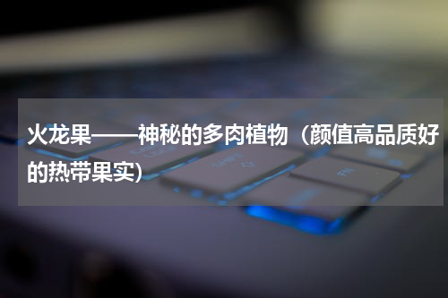 火龙果——神秘的多肉植物（颜值高品质好的热带果实）