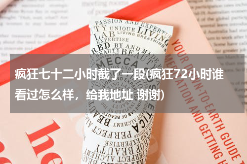 疯狂七十二小时截了一段(疯狂72小时谁看过怎么样，给我地址 谢谢)