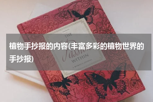 植物手抄报的内容(丰富多彩的植物世界的手抄报)