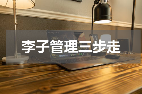 李子管理三步走