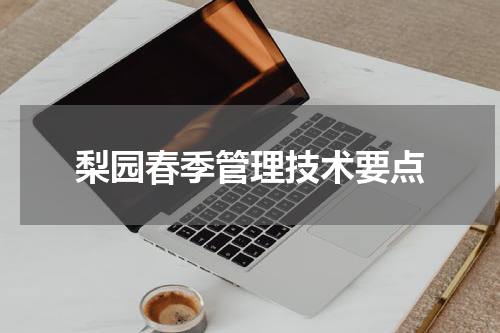 梨园春季管理技术要点